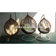 Outdoor jardim balanço adultos rattan suspensão cadeira